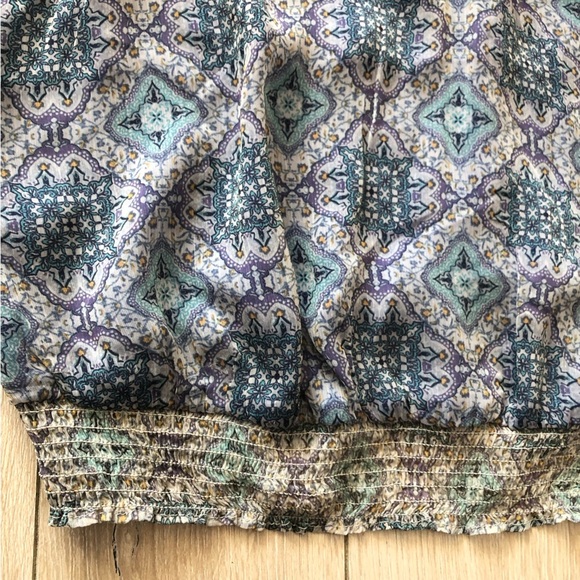 American Eagle Outfitters Boho Chiffon Camisole Top in Blue Size M - Picture 5 of 12